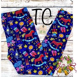 Plus Sz TC Christmas Nutcracker Leggings NWT